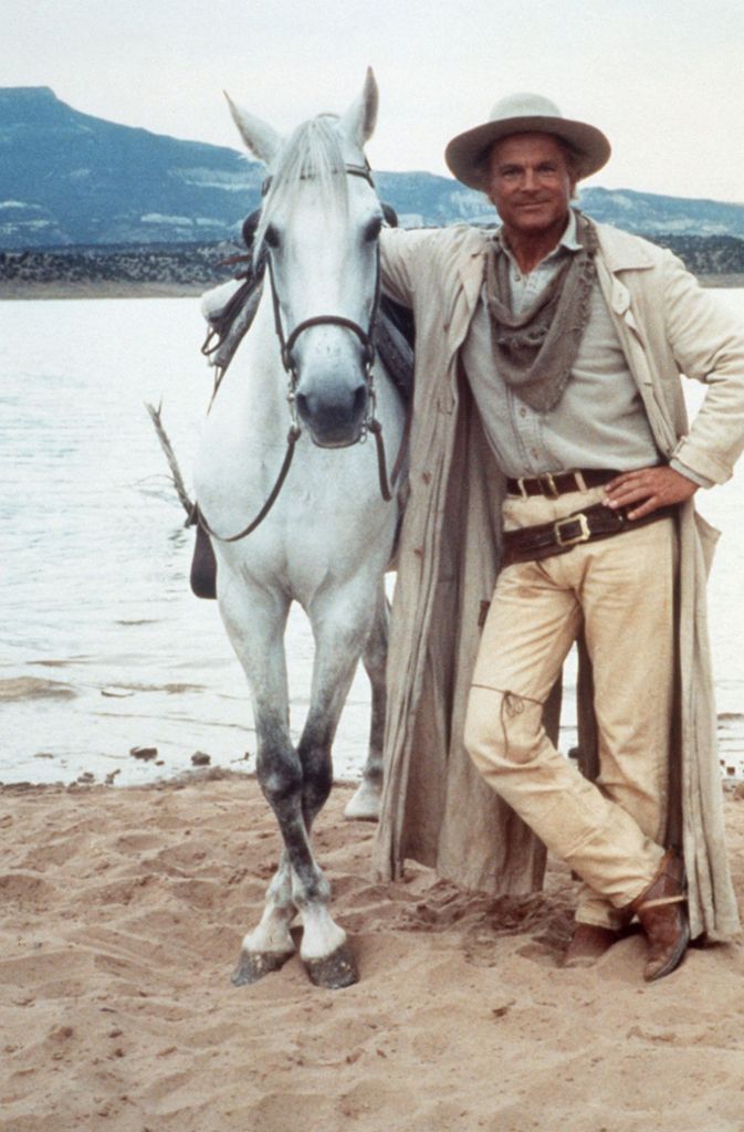 Der Schauspieler Terence Hill 1991 als „Lucky Luke“ in dem gleichnamigen Film