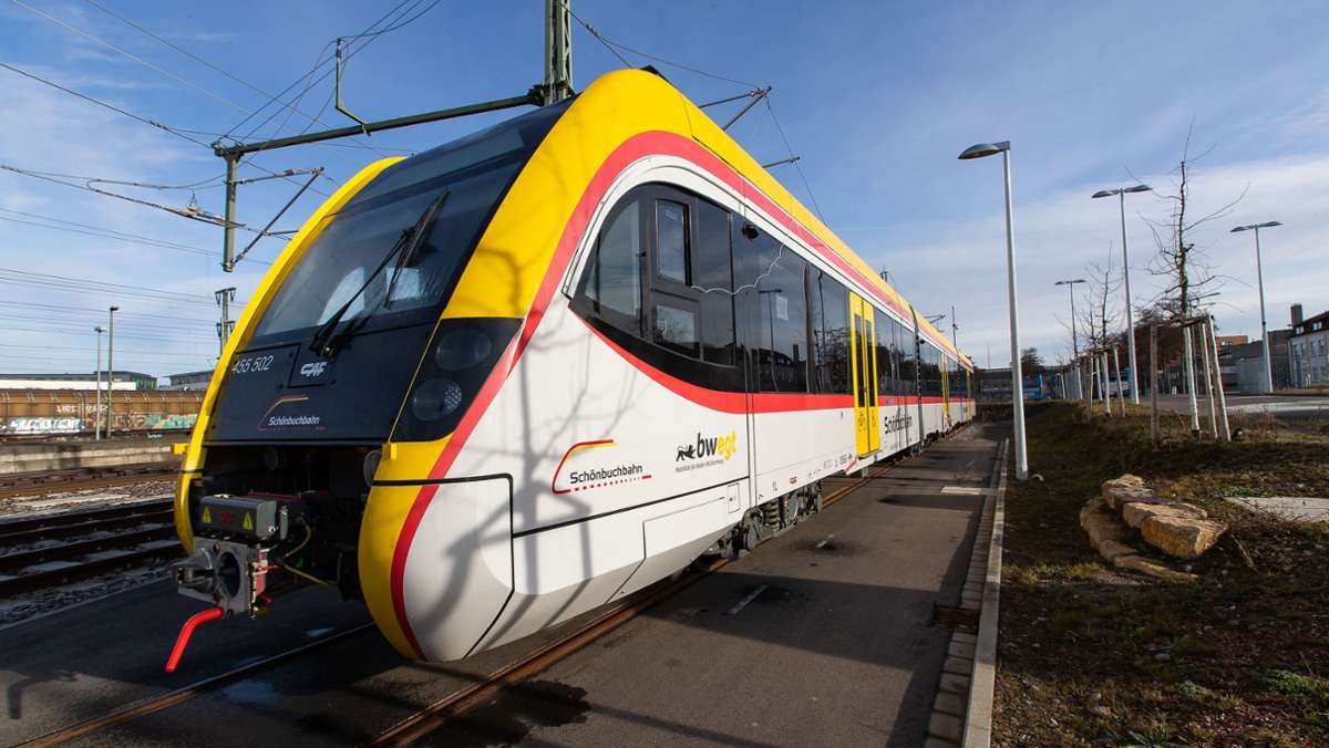 Schönbuchbahn: Falsche Bremsen: Die neuen Züge müssen warten