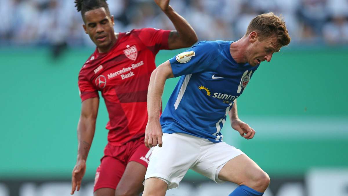 Hansa Rostock gegen den VfB Stuttgart: Bis zu 7500 Fans dürfen zum DFB-Pokalspiel ins Stadion