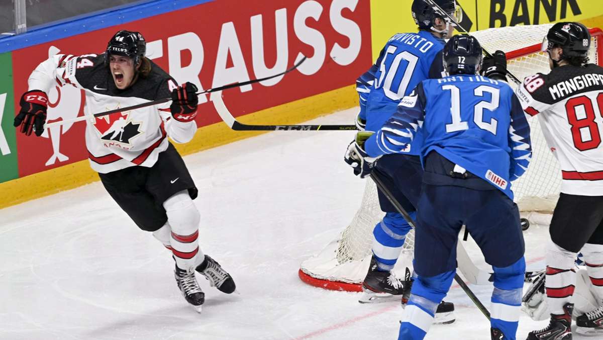  Die deutsche Nationalmannschaft hat den Eishockey-Weltmeister in der Vorrunde noch besiegt. Kanada kürt sich in Riga überraschend zum Champion. Nur dank deutscher Schützenhilfe hatte es für die Kanadier mit dem Einzug ins Viertelfinale geklappt. 