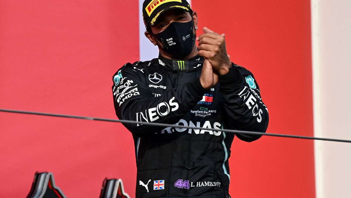 Formel 1 in Imola: Hamilton führt Mercedes zur siebten Team-WM