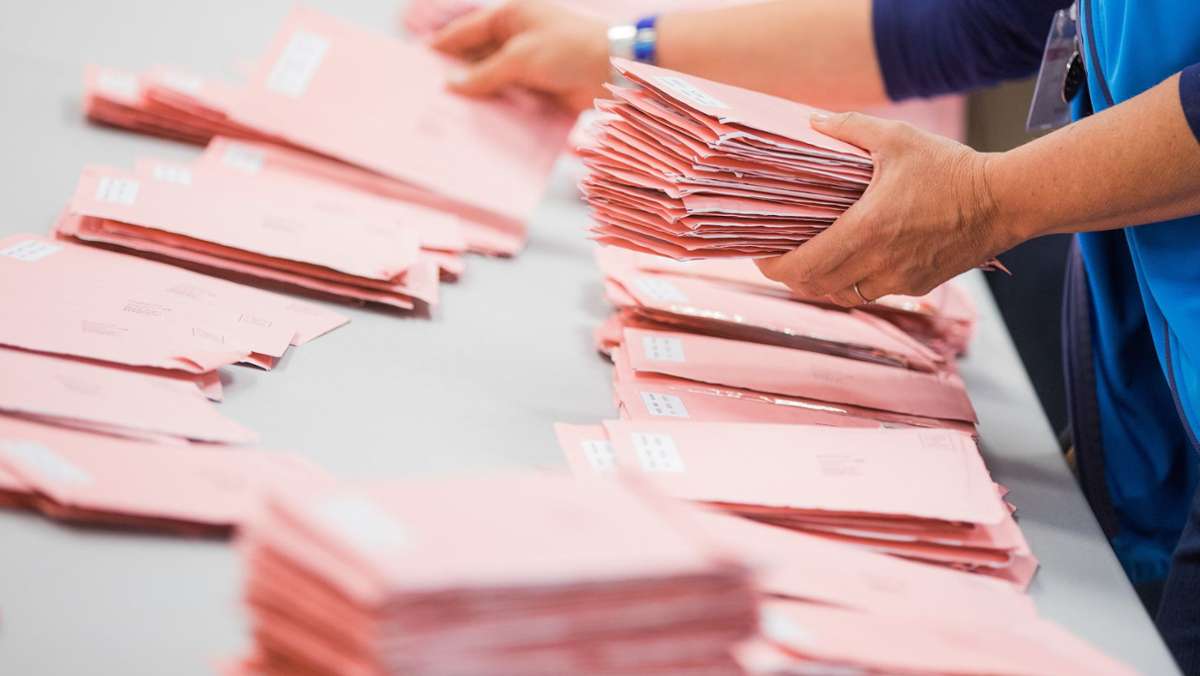 Bundestagswahl im Kreis Böblingen: Ein kleiner Fehler  führt zu großer Verspätung