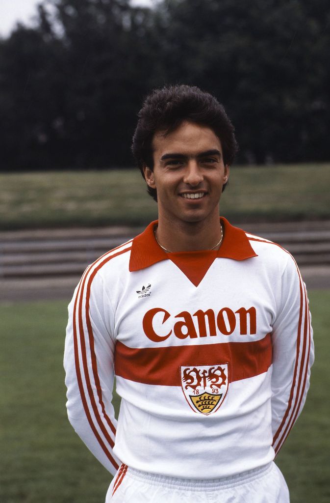 Fußballprofi und Frauenschwarm: Hansi Müller in der Saison 1980/1981.