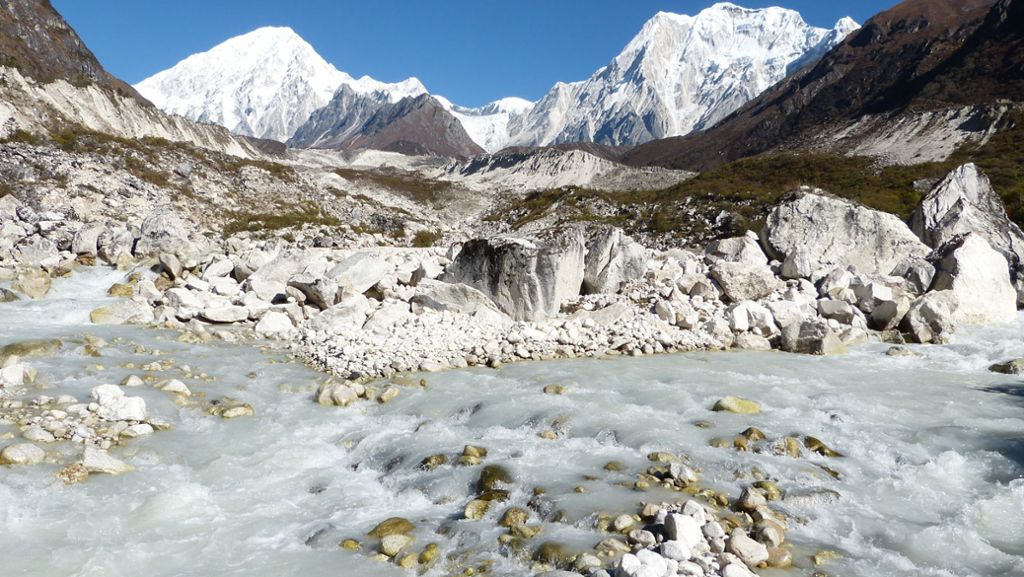 Klimawandel: Gletscher  im Himalaya schmelzen immer schneller