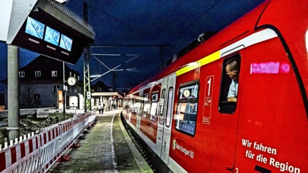 Unfälle in Stuttgart: Weiterer Vorfall mit S-Bahn-Tür
