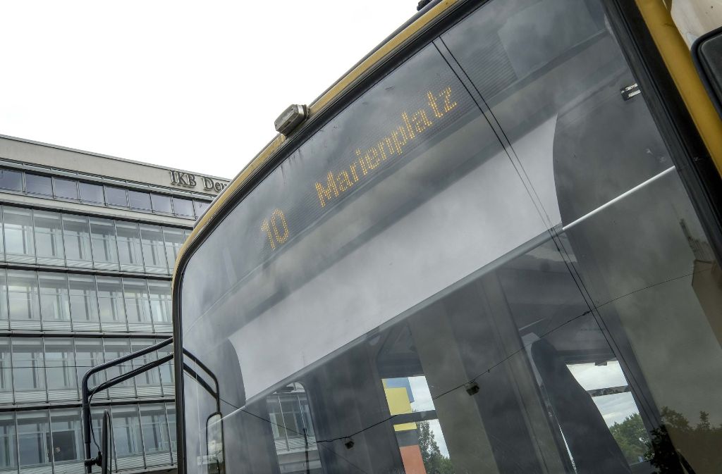 Die Linie 10 hat in Stuttgart eine jahrzehntelange Tradition...