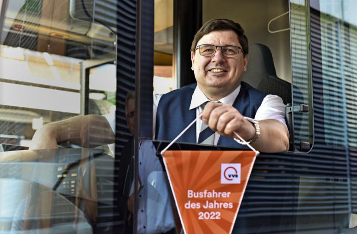 Stuttgarter Busfahrer des Jahres: Freundlich, hilfsbereit und musikalisch