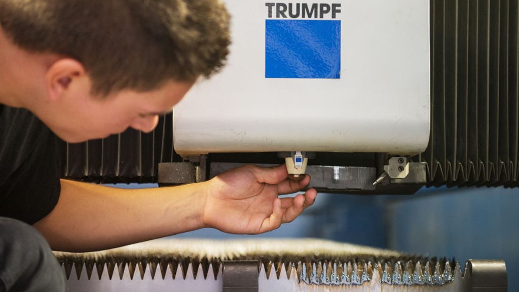 Maschinenbauer aus Ditzingen: Trumpf steigert Umsatz um eine halbe Milliarde Euro