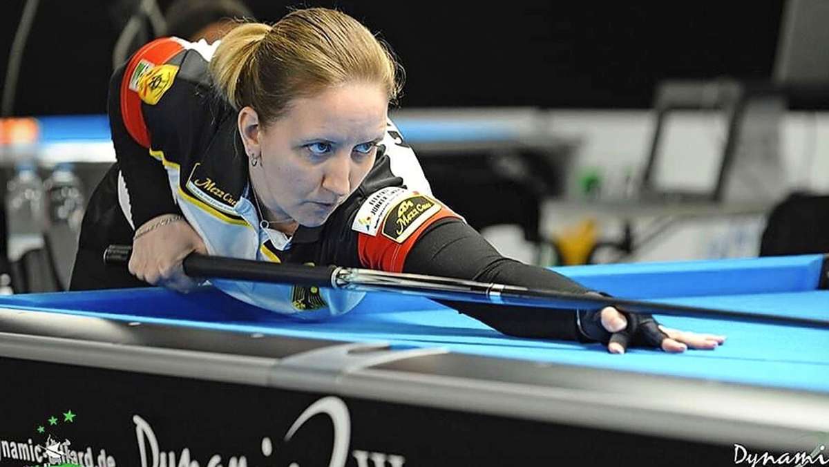 Pool-Billard: Die zweifache Europameisterin kommt aus Marbach