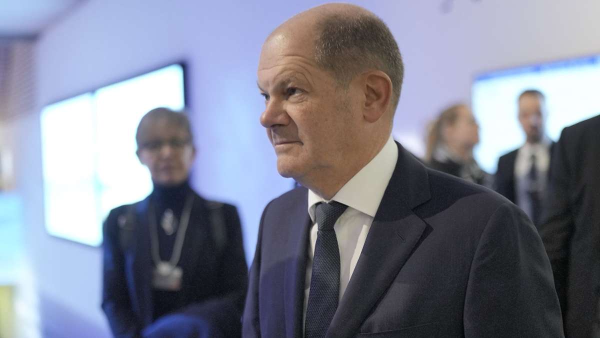 Weltwirtschaftsforum  in Davos: Scholz sagt Ukraine unbefristete deutsche Unterstützung zu