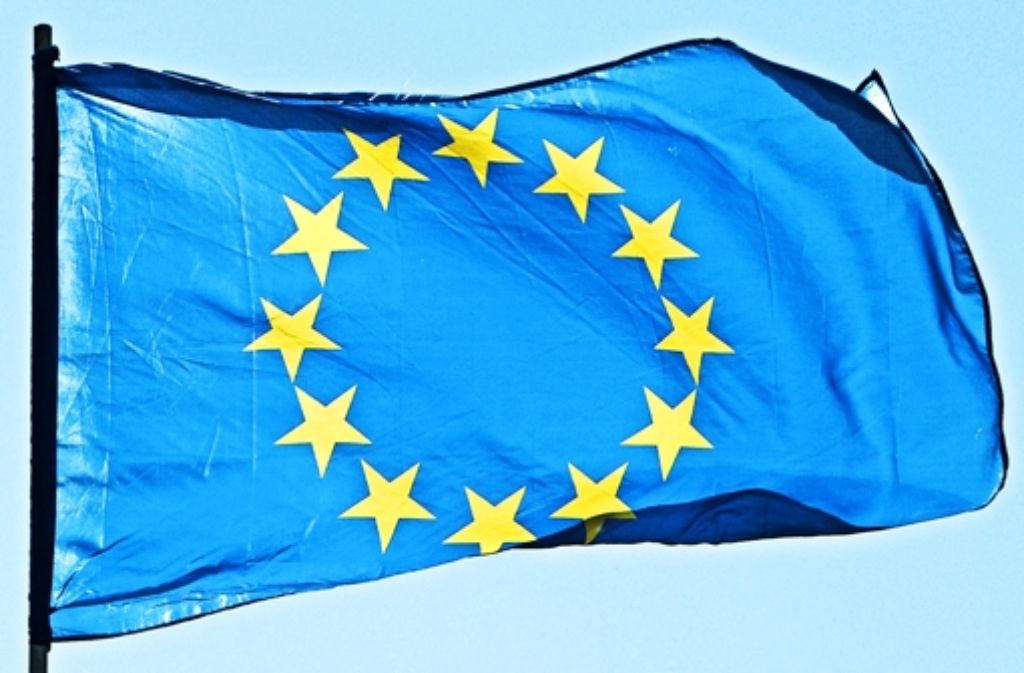 Jettingen lebt den Europagedanken und hält die Fahne dafür hoch. Foto: dpa