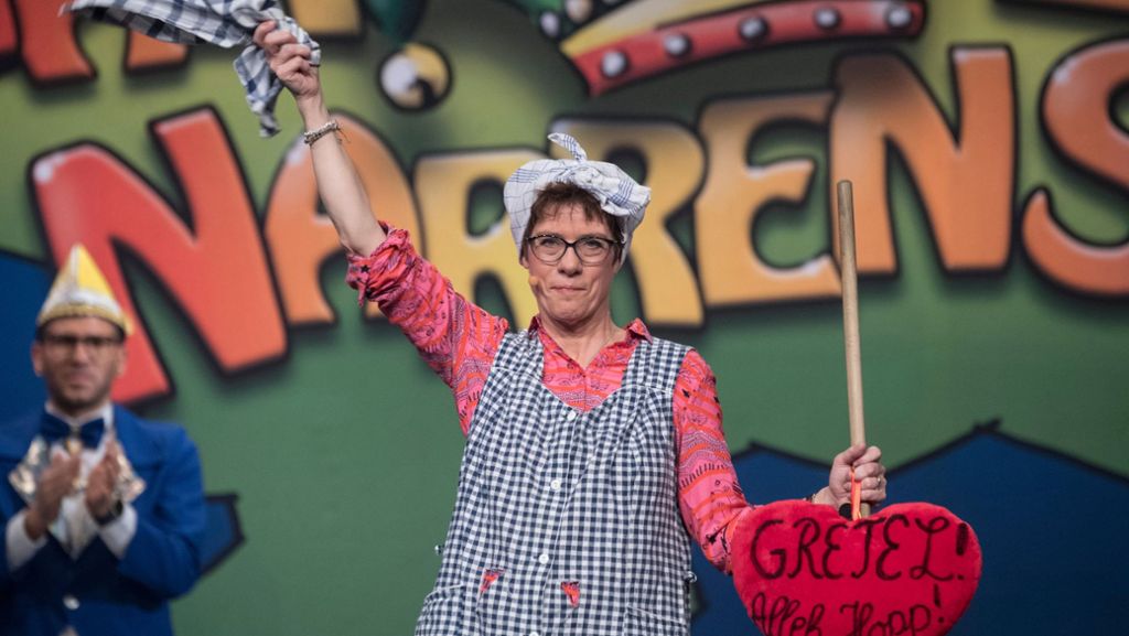 Annegret Kramp-Karrenbauer: CDU-Vorsitzende verzichtet dieses Jahr auf Karneval-Auftritte