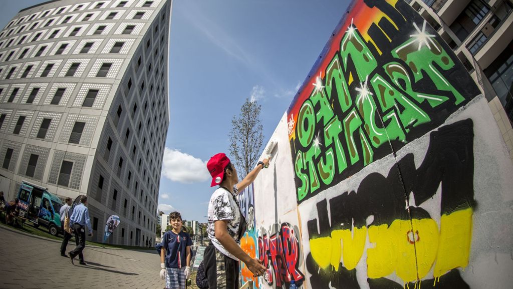 Hip-Hop-Workshop in Stuttgart: Sprühen  und rappen im Betondschungel