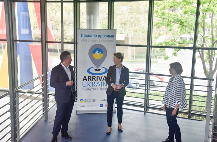 Start am Montag: Neues Ankunftszentrum „Arrival Ukraine“ in Stuttgart