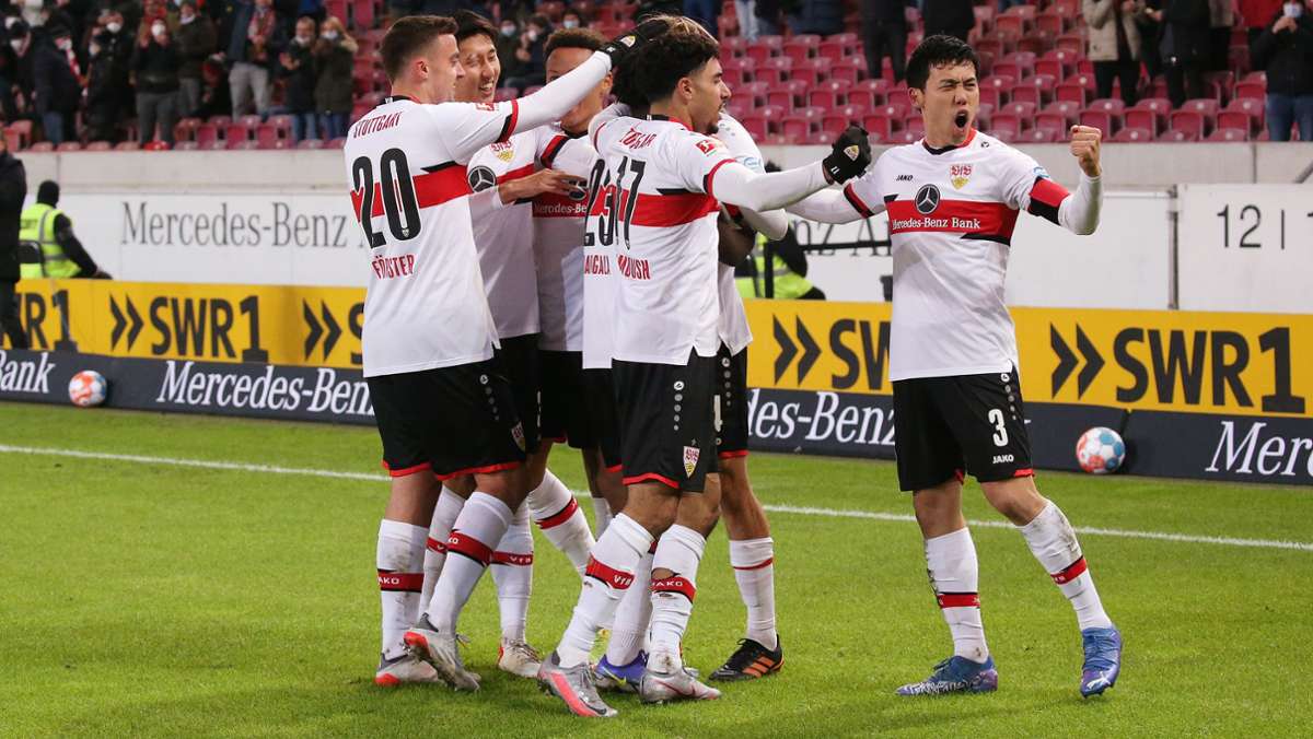  Am Freitagabend kehrte der VfB Stuttgart mit einem Erfolg gegen Mainz auf die Siegerstraße zurück. Auf Instagram feiern die VfB-Kicker die wichtigen drei Punkte. 