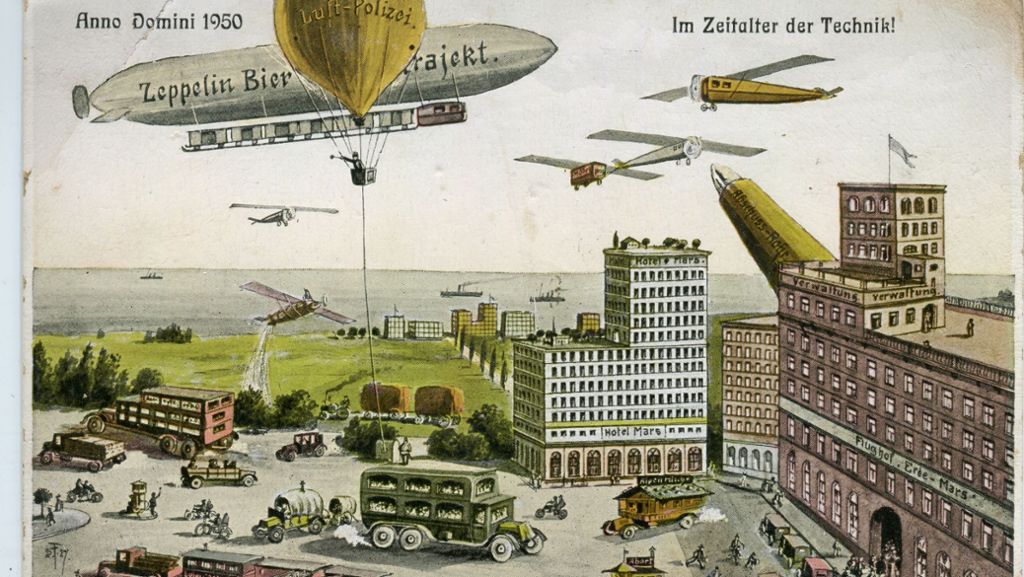 Der Postkartenpionier Eugen Felle: Ein Maler wie auf Wolken