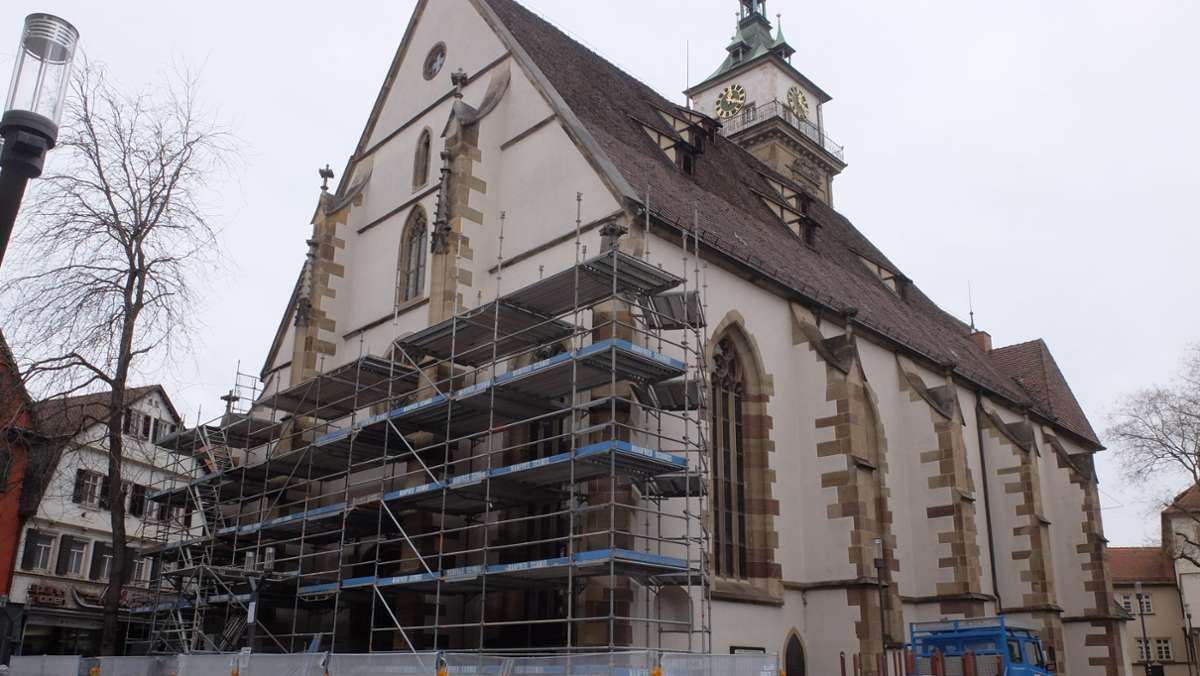 Sanierung in Stuttgart-Bad Cannstatt: Die Sanierung der  Stadtkirche startet