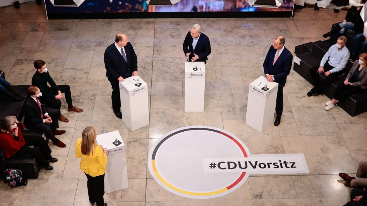Ringen um CDU-Vorsitz: Jetzt haben die Mitglieder das Wort