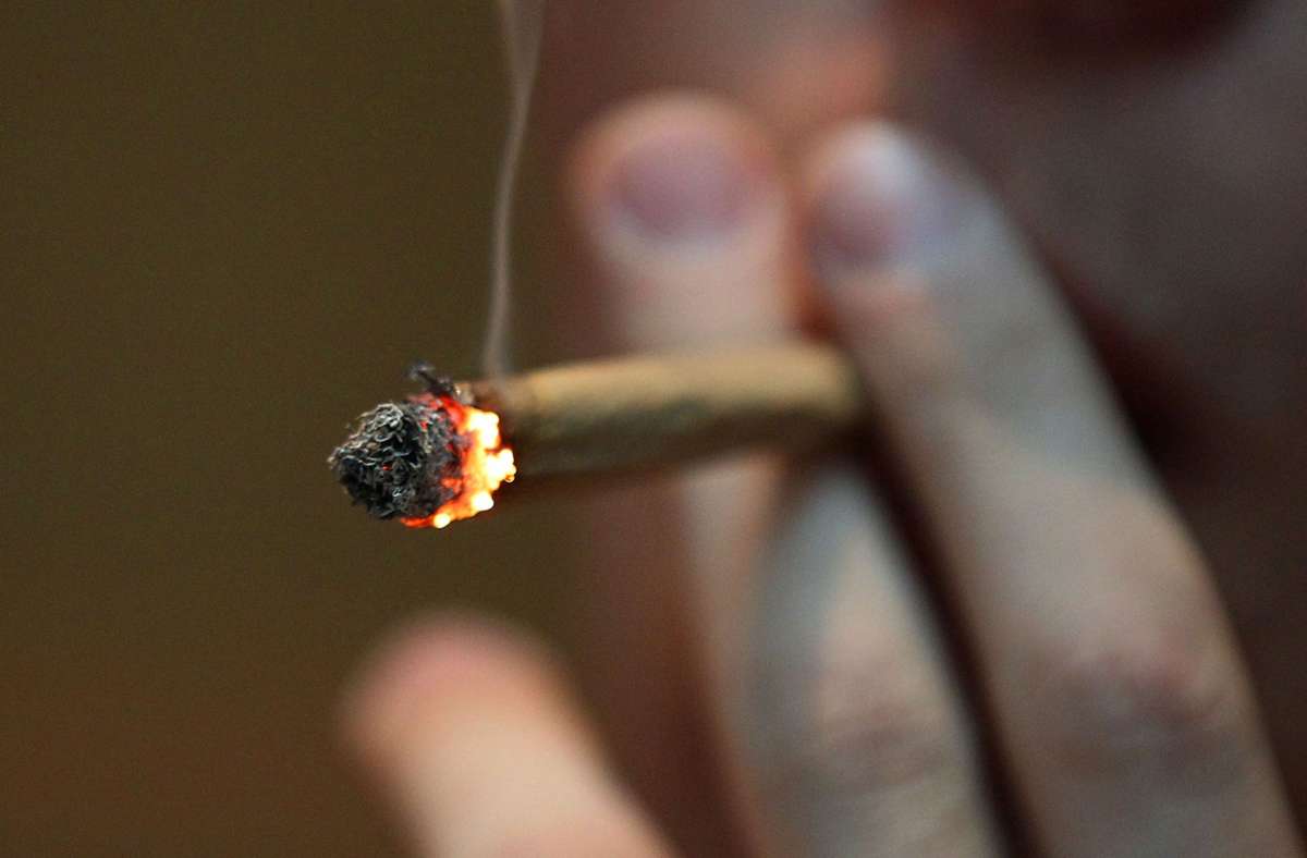 Die Ampel will eine kontrollierte „kontrollierte Abgabe von Cannabis an Erwachsene“ (Symbolbild) Foto: dpa/Oliver Berg