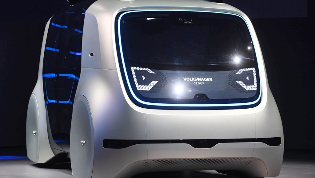 Volkswagen „Sedric“: Erster Prototyp des selbstfahrenden Autos in Genf präsentiert