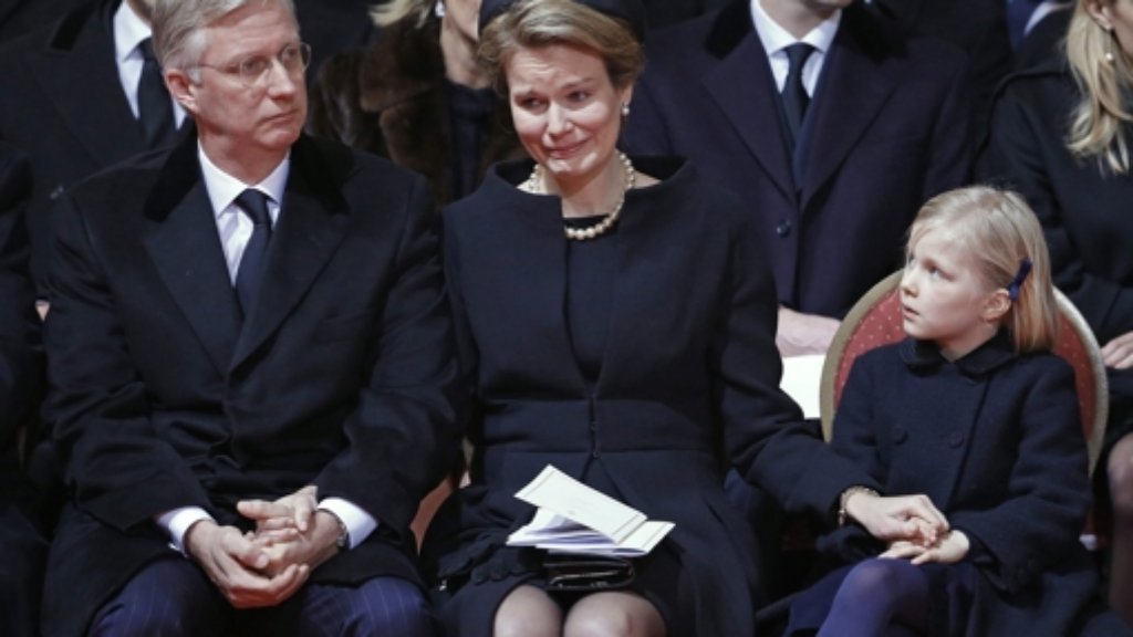 Königin Fabiola von Belgien: Familie trägt Monarchin zu Grabe