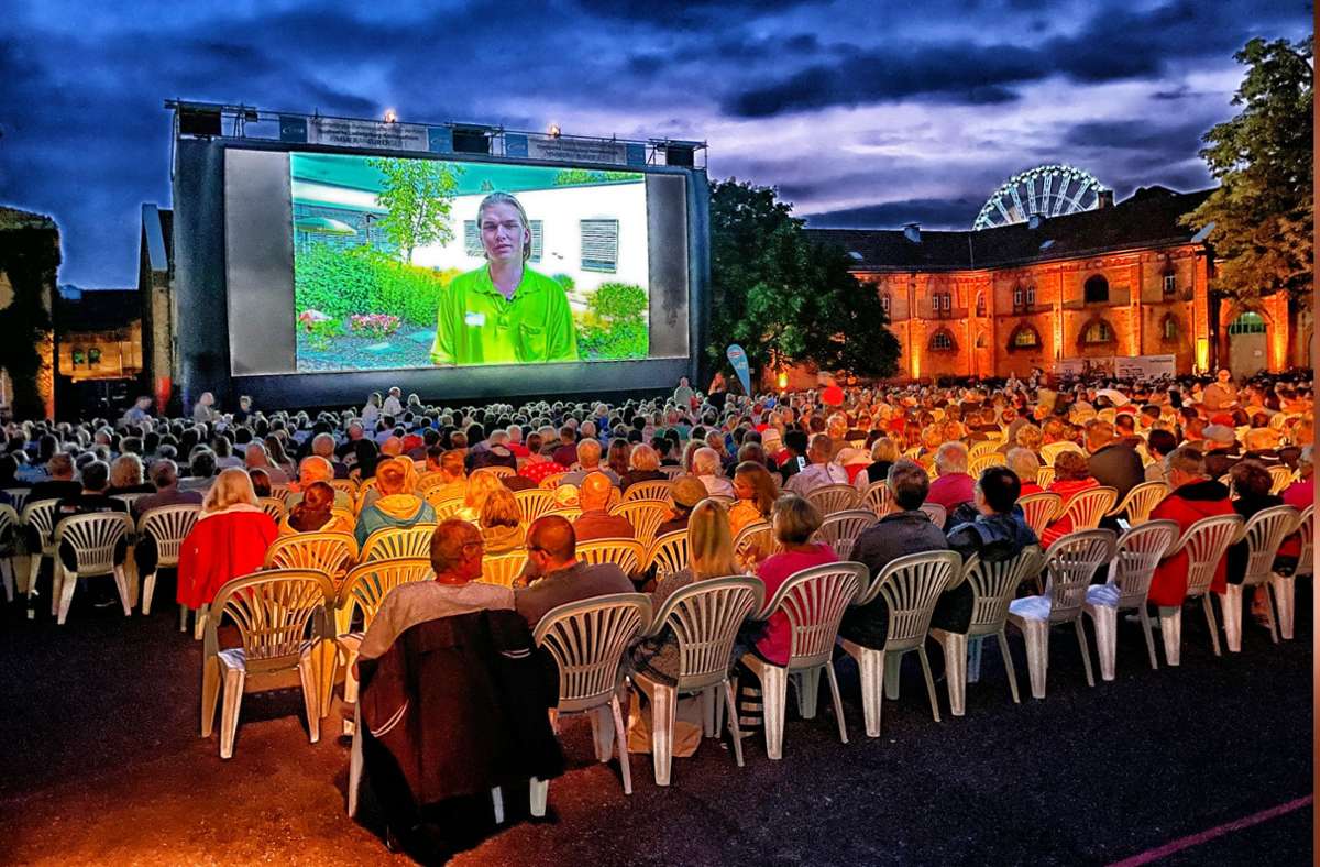 Das Ludwigsburger Open-Air-Kino hat im Sommer erneut  zum Renommee des Vereins Kinokult beigetragen. Foto: Ralf Poller/Ava/nti