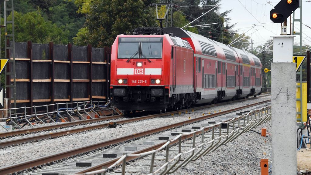 Strecke zwischen Offenburg und Freiburg: Rheintalbahn bei Lahr gesperrt