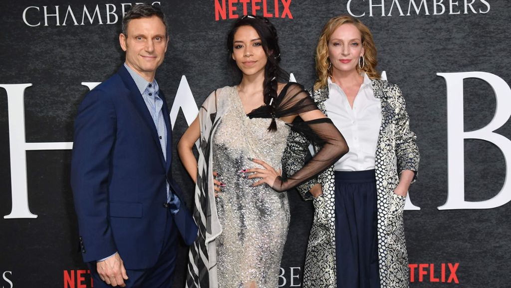  Bekannt wurde sie durch ihre Rollen in Pulp Fiction und Kill Bill. Nun ist Uma Thurman in der düsteren Netflix-Serie „Chambers“ zu sehen. In Deutschland startet die Ausstrahlung am 26. April. 