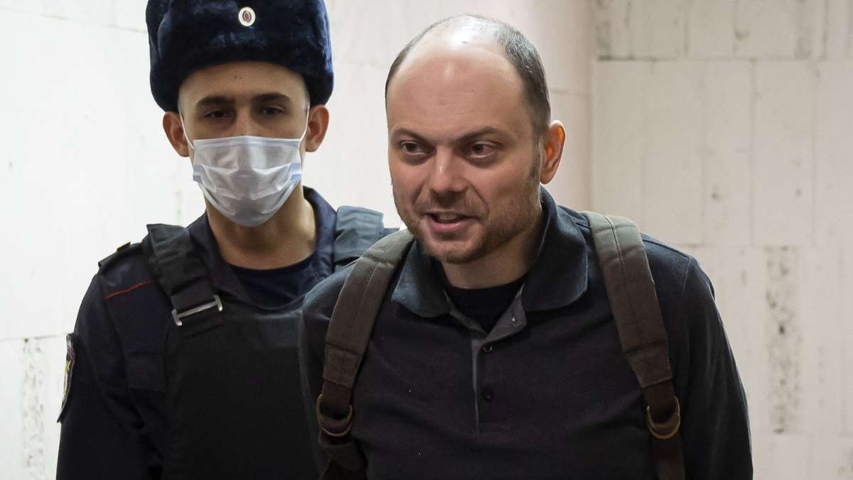 Russischer Oppositioneller: Kreml-Gegner Kara-Mursa zu 25 Jahren Haft verurteilt