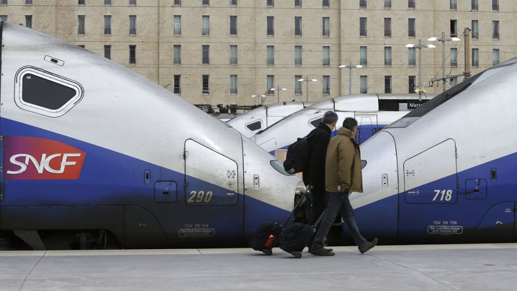 Auch Stuttgart betroffen: Mehr als die Hälfte der TGV-Verbindungen fällt aus