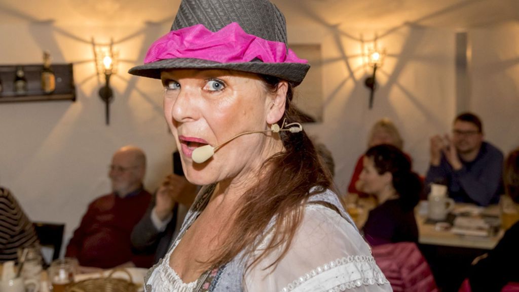 Kabarettistin Sabine Schief: Wo Schwaben zum Lachen in  den Keller gehen