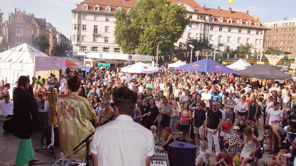Marienplatzfest in Stuttgart: Wer Verräterbier trinkt, liebt seinen Kiez nicht