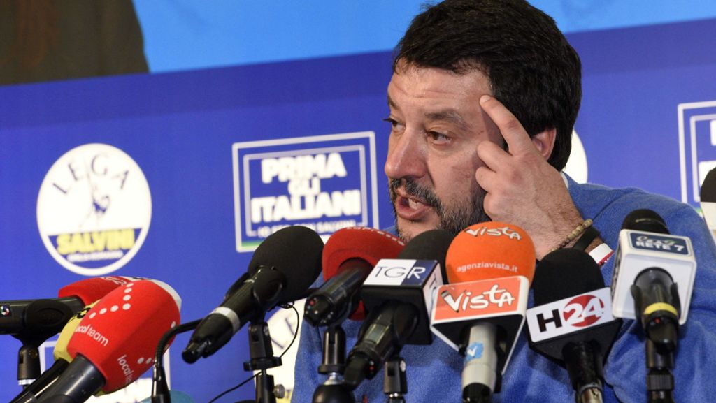 Anklage in Italien: Matteo Salvini drohen bis zu 15 Jahre Gefängnis