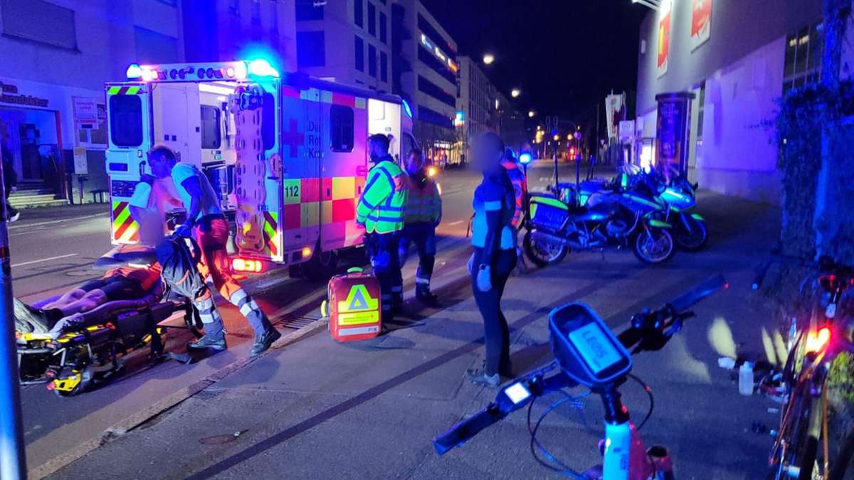 Critical Mass in Stuttgart: Unfall bei Fahrraddemo - Radfahrer gestürzt