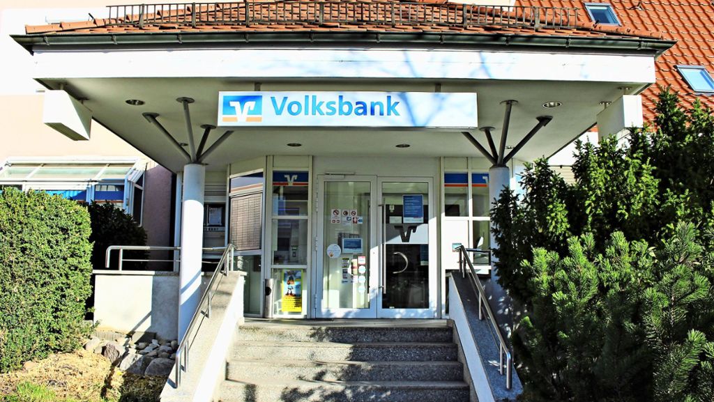 Stuttgart-Plieningen: Die Volksbank-Filiale im Ort schließt