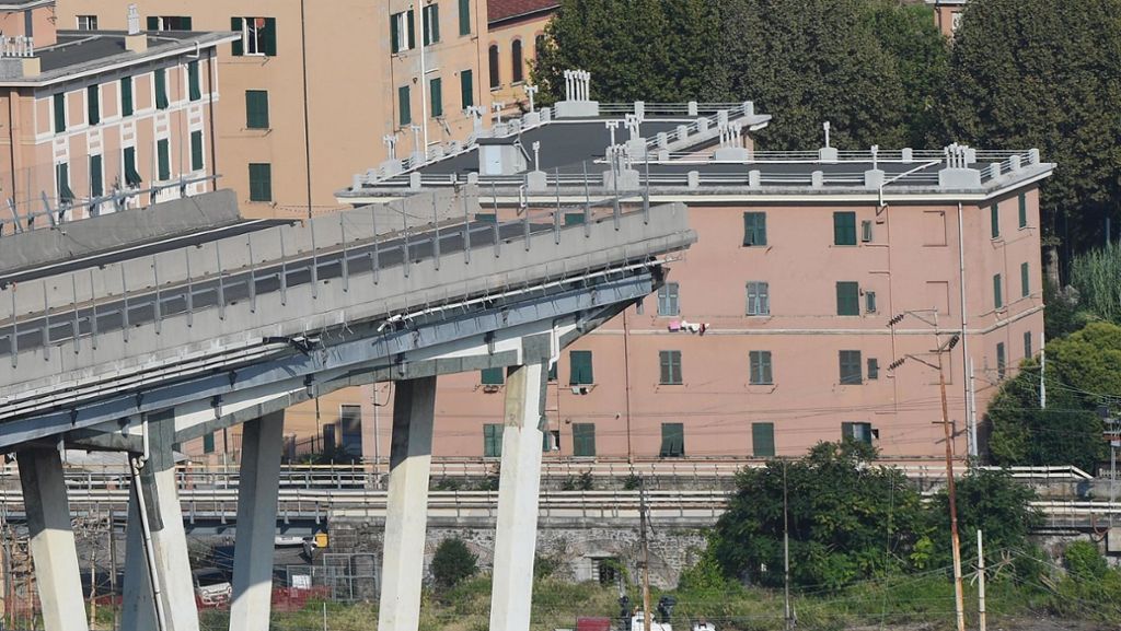 Nach Brücken-Einsturz in Genua: Finanzierung für neue Brücke genehmigt