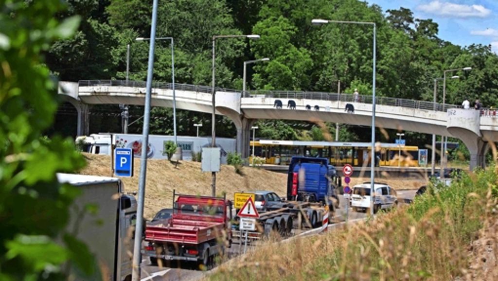 Rosensteintunnel: Protestzug gegen Brückenabriss