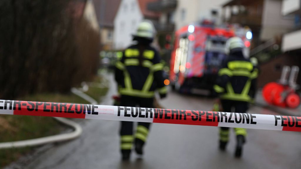 Explosion in Blaubeuren: Mann tot aus Haus geborgen