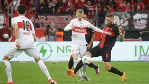 Fußball Bundesliga: Ausgleich in letzter Minute – VfB Stuttgart verpasst Sieg in Leverkusen