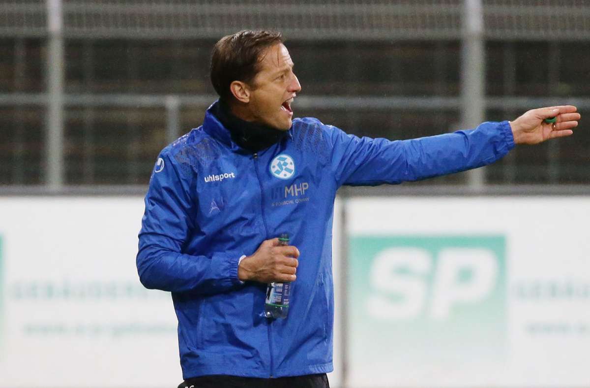 Trainer Ramon Gehrmann: Am Samstag geht’s weiter in der Liga gegen den FC Nöttingen.