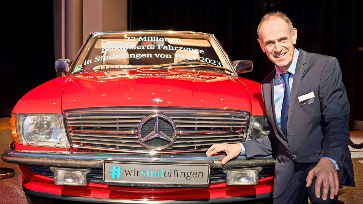 Ein Arbeitsleben für das Auto mit dem Stern: Seit 50 Jahren bei Mercedes-Benz in Sindelfingen