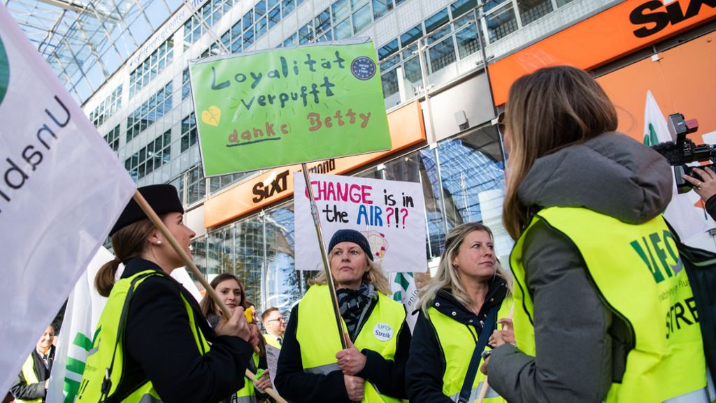 Ufo droht mit Streikausweitung: Streiken bald auch die Lufthansa-Töchter?