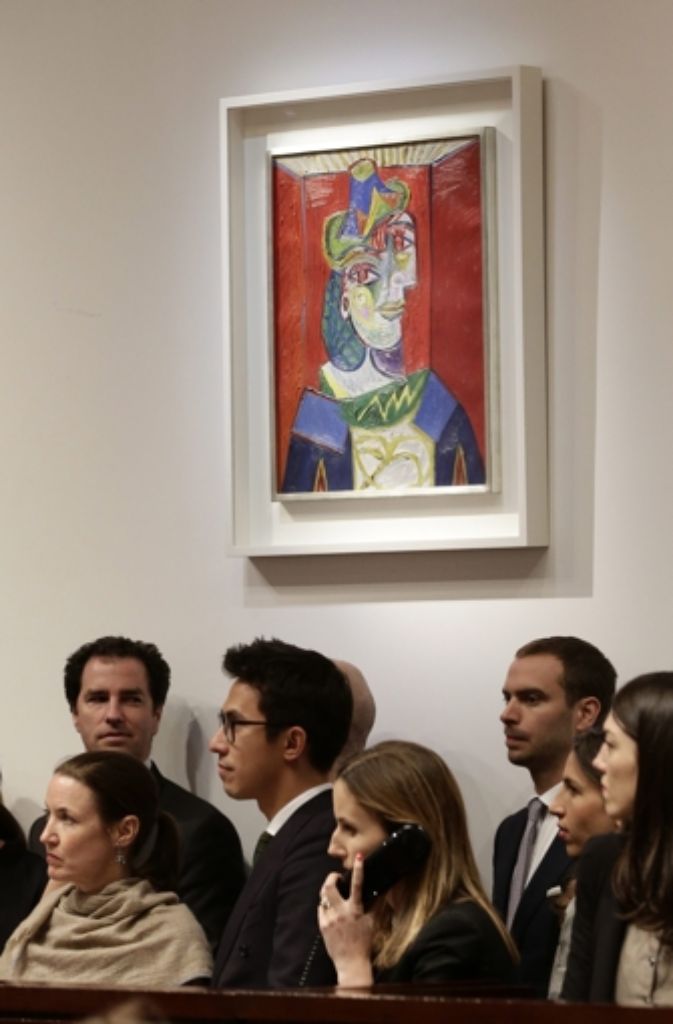 Die Auktion des teuersten Werkes aller Zeiten. Ein Bild von Pablo Picasso.