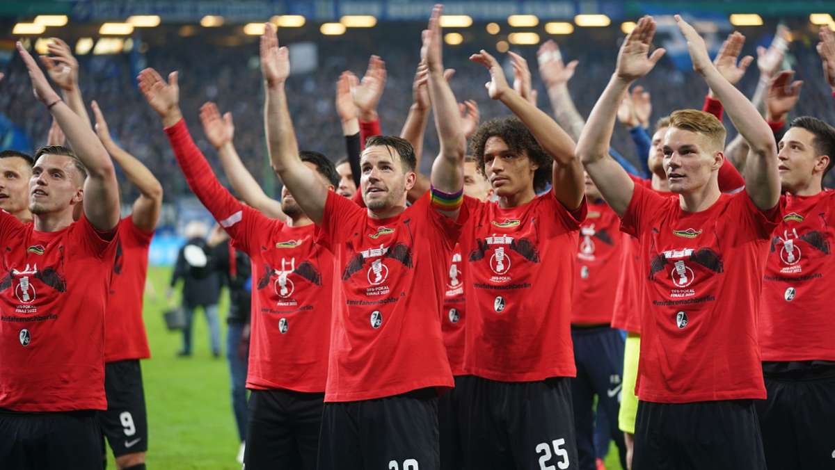 DFB-Pokal: Freiburg stürmt ins Pokalfinale, Hamburg ist raus