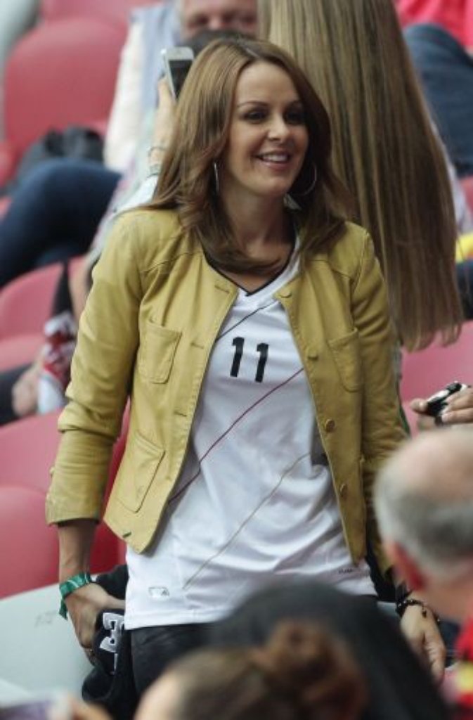 Sylwia Klose, die Ehefrau von Miroslav Klose.