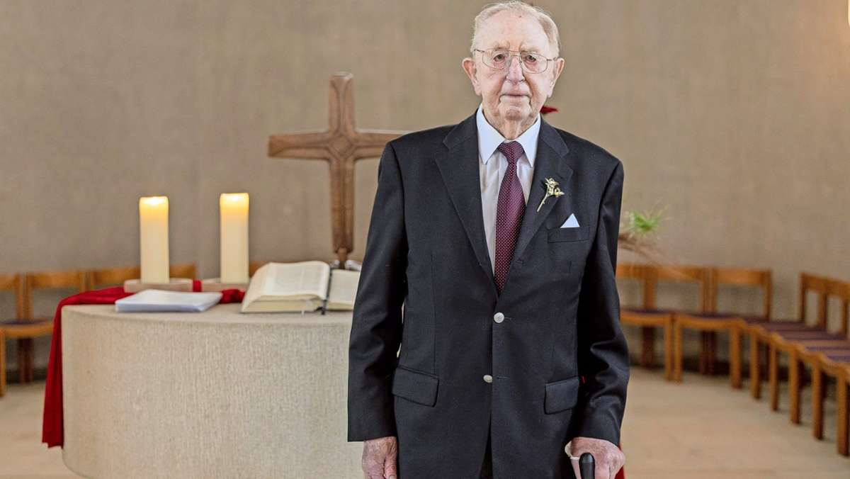 Seltenes Fest in Böblingen: Mit 98 Jahren noch mal zur Konfirmation