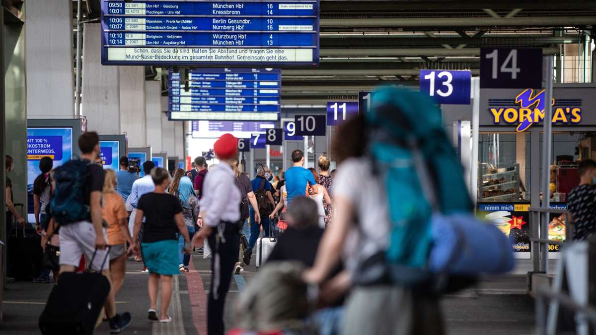 Corona-Pandemie: 18.000 Corona-Tests am Stuttgarter Hauptbahnhof