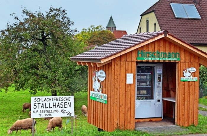 Ludwigsburg: Eier und Kartoffeln aus dem Automaten