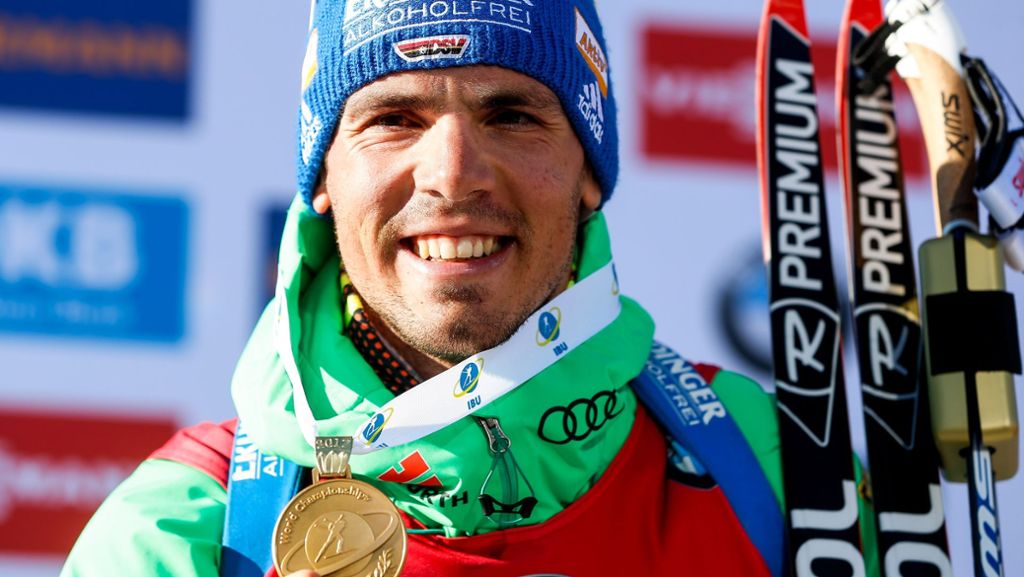 Biathlon-WM in Hochfilzen: Ganz Uhingen freut sich mit Weltmeister Schempp