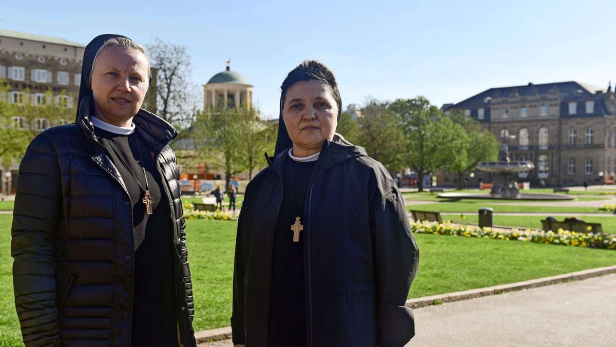 Seelsorge für Geflüchtete: Ukrainische Nonnen helfen in Stuttgart